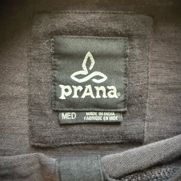 prAna Men's Ronnie Henley Long Sleeve Size Medium Lot Of 3 Organic Cotton - Picture 2 of 8